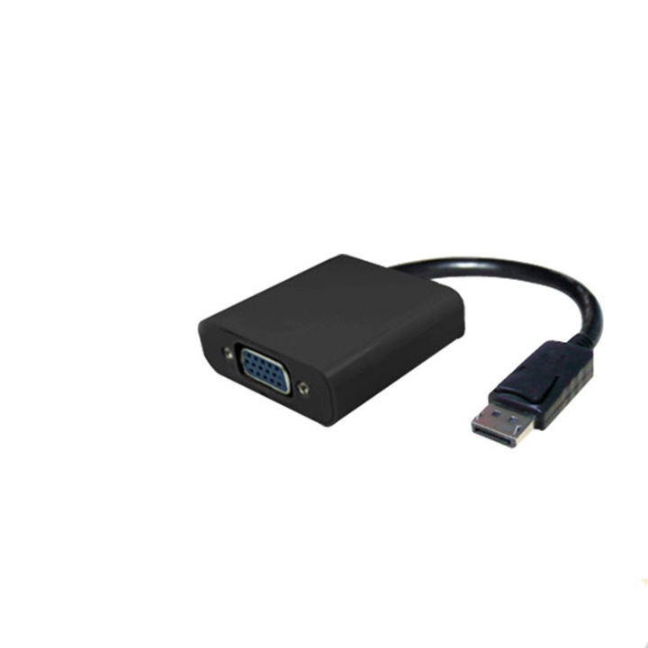 Adaptor DISPLAYPORT - VGA, calitate superioara, tip tata-mama