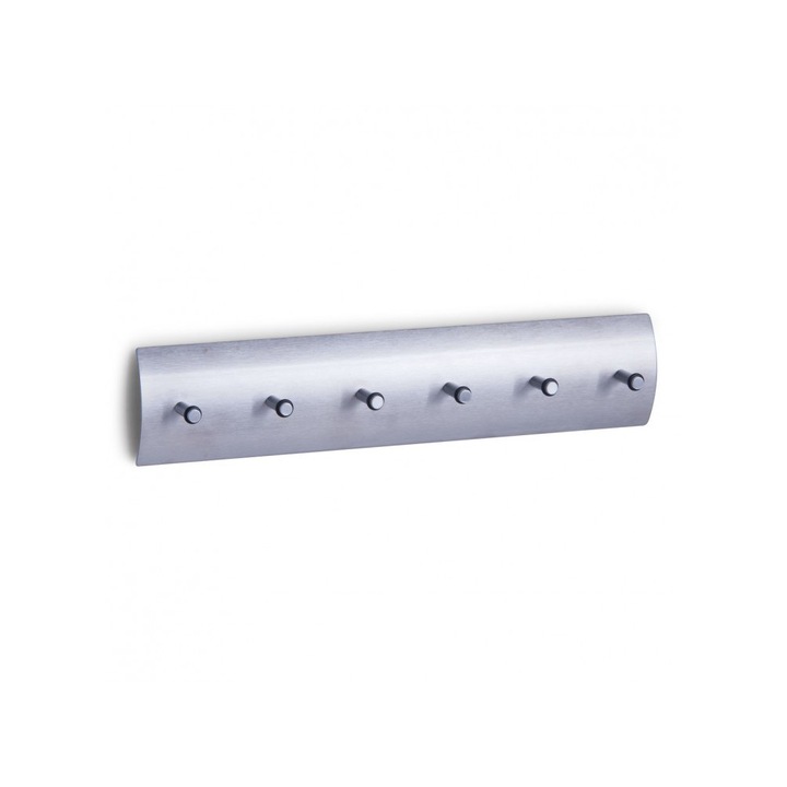 Suport pentru chei inox/aluminiu, 34 x 7 x 3.8 cm