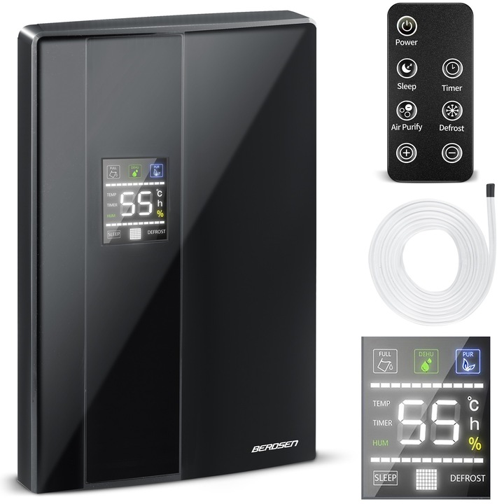 Berdsen BR-20D fekete páramentesítő - nedvességelnyelő