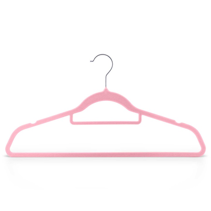 Umerase pentru haine, Massido, set 20 buc, catifea