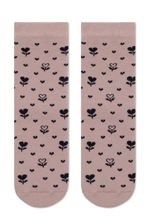 Only, Тъмносив суитшърт с качулка и цип, Прашно розово