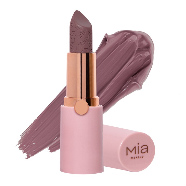 Червило Mia Makeup Wet Flow Cream Lipstick 04 Iconic Nude