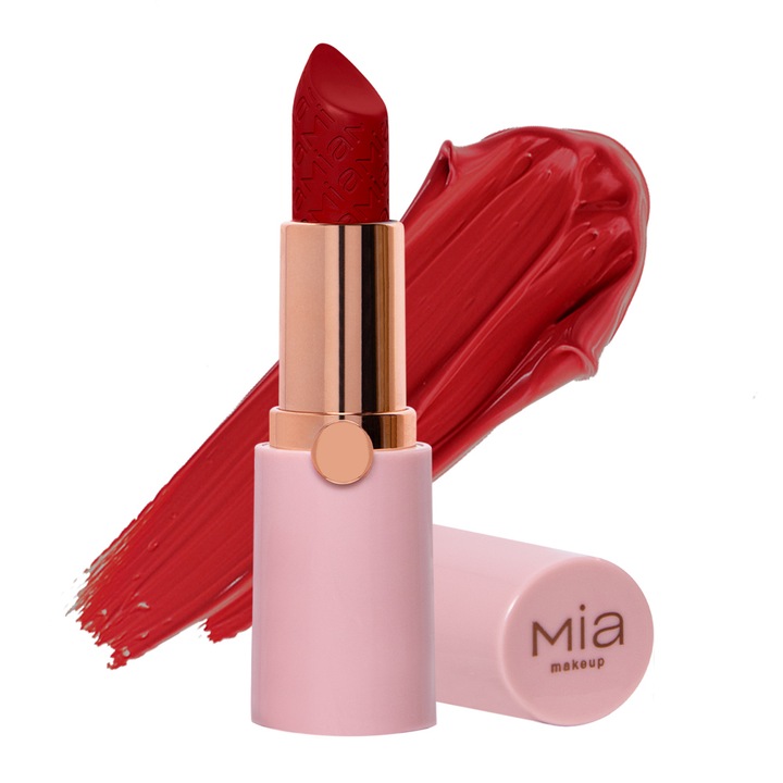 Mia Makeup Wet Flow Cream Червило 12 My Red