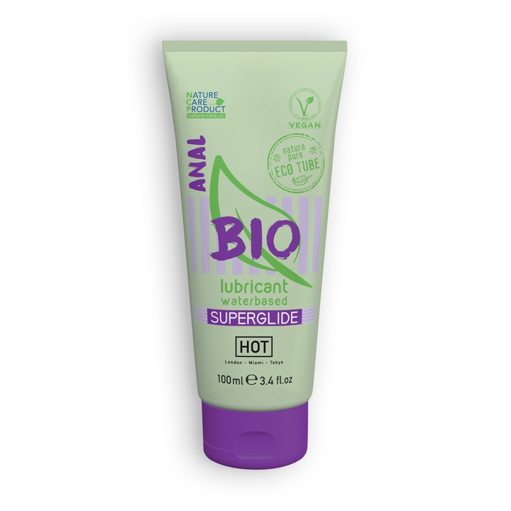 BIO Superglide anális síkosító, vízbázisú, 100 ml, FORRÓ