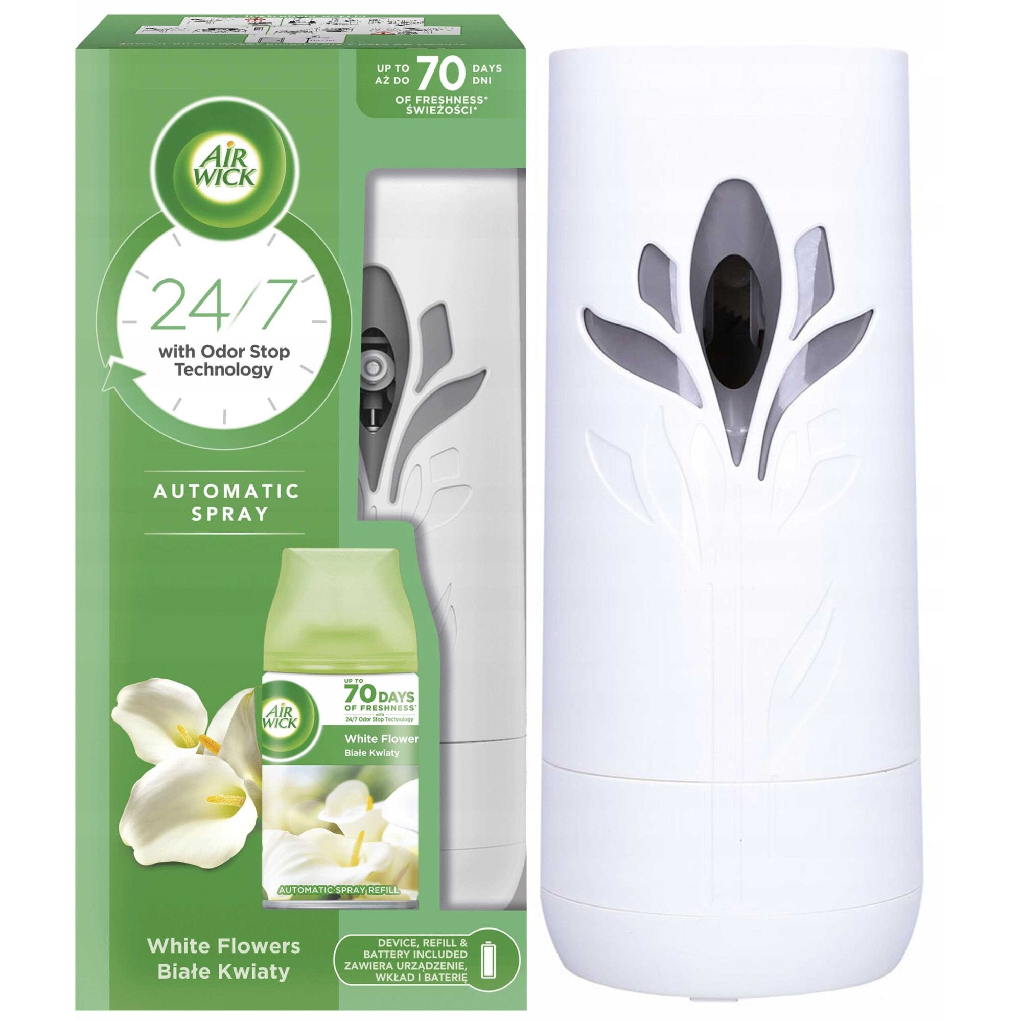 Raumerfrischer Steckdose Lufterfrischer Raumerfrischer Airwick Air Wick Freshmatic Max PURE – Starter Set Mit Nachfüllern – Automatisches Raumspray –