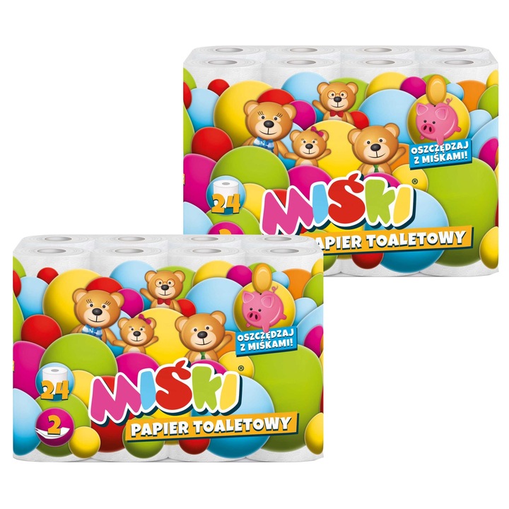 Тоалетна хартия, PRIVATE LABEL TISSUE, 2 слоя, комплект от 48 ролки