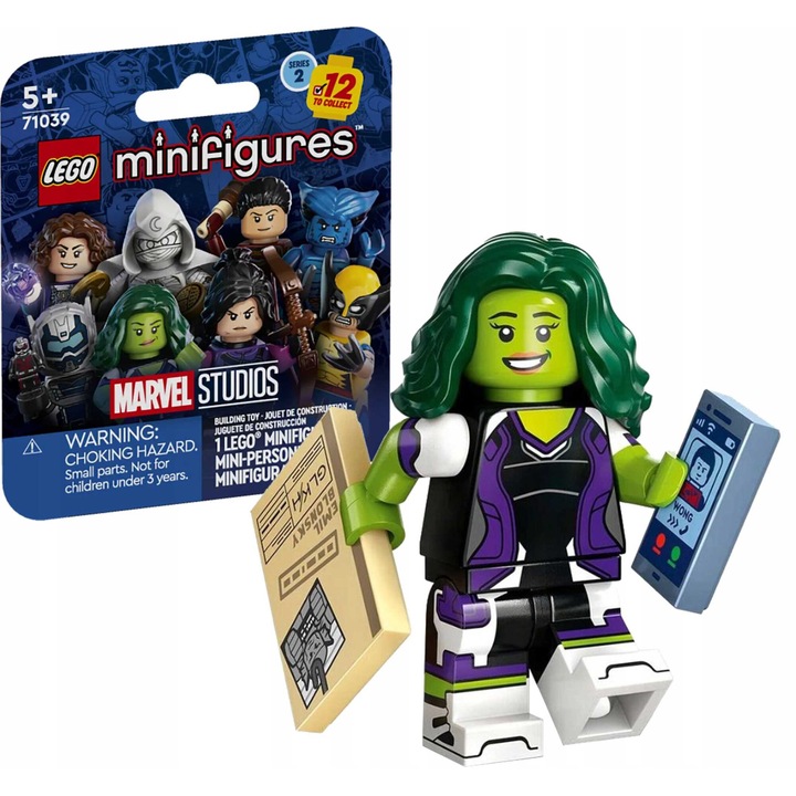 Фигурка LEGO Pani Hulk, Marvel Series 2, с аксесоари