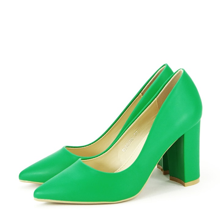 Pantofi verzi office/eleganti Anca 01 Verde 38 EU 38 EU