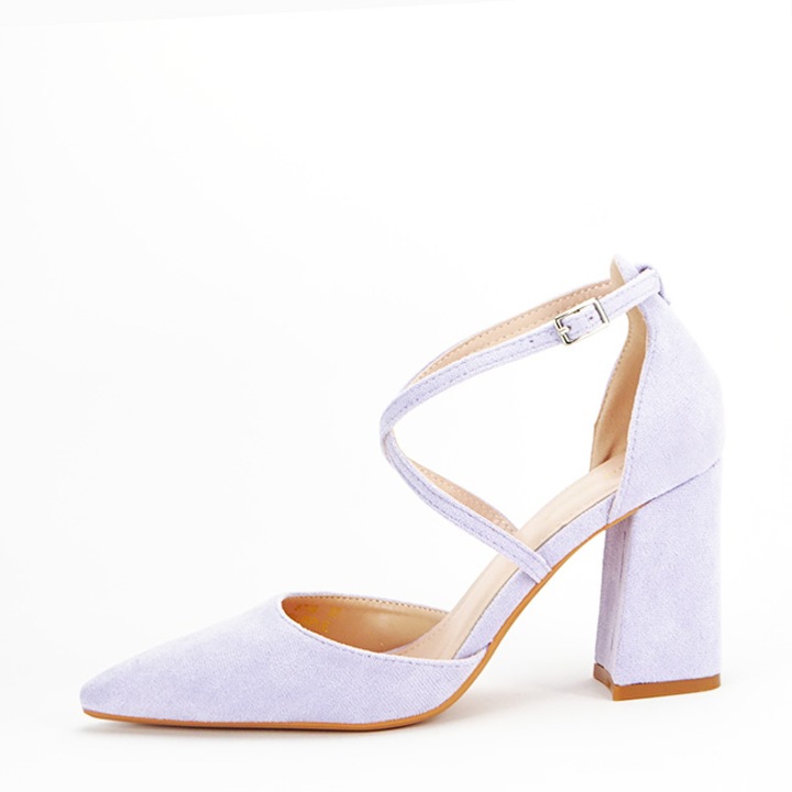 Елегантни лилави обувки 8709 04 12506, Лилав