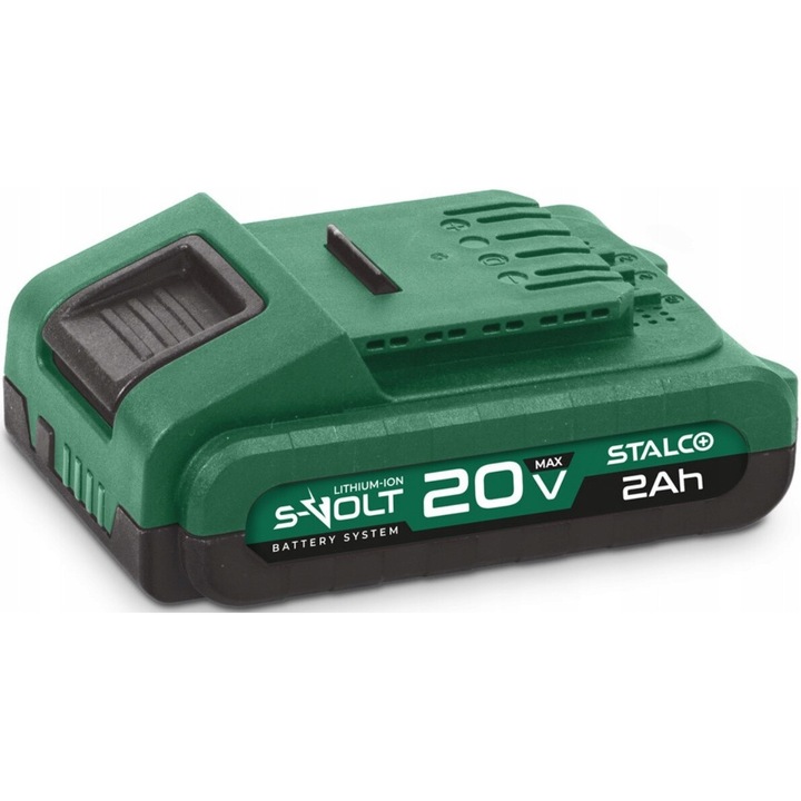Acumulator 20V 2Ah BLS20-2AH Stalco, litio-ion, sistem S-Volt, 0,4kg