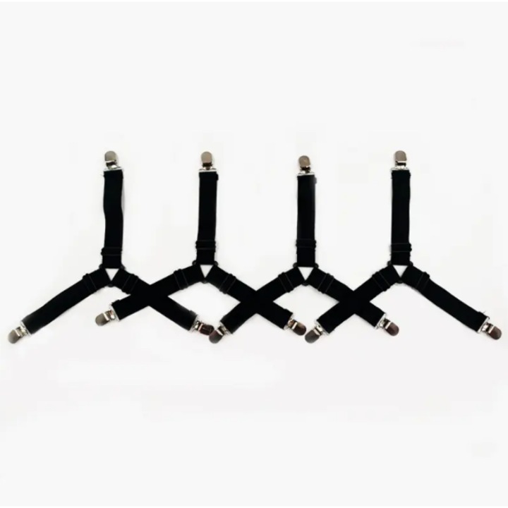 Curele triunghiulare antialunecare pentru fixare pilote, cuverturi - 4 buc