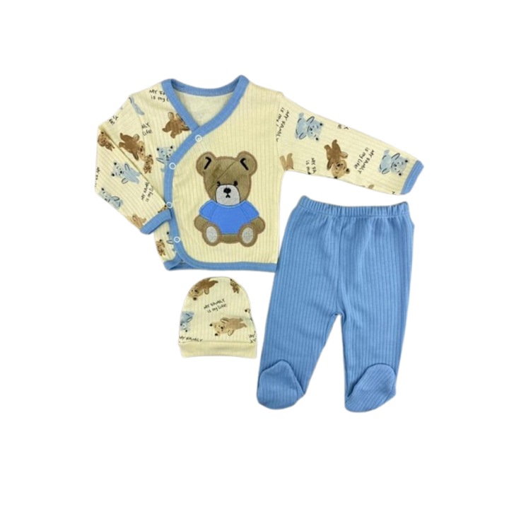 Детски комплект за момче, 0/3 месеца, 62 сантиметра