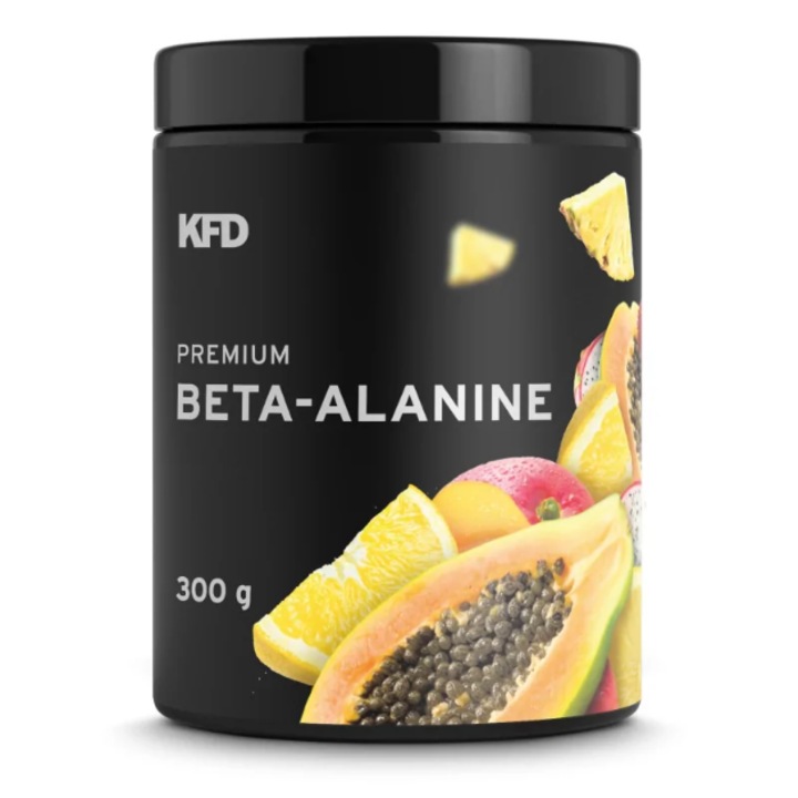 KFD Premium Beta Alanine - Beta Alanina 0.300kg Fructe tropicale