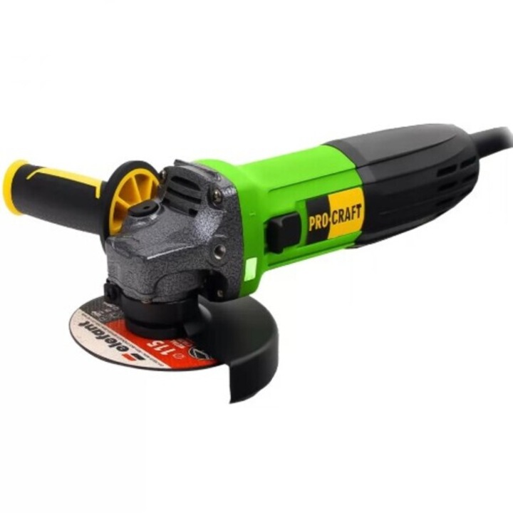Procraft PW1100 sarokcsiszoló, 125 mm, 1100W