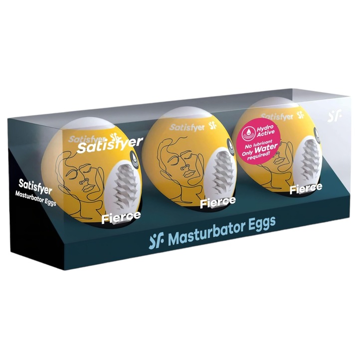 Maszturbációs tojáskészlet, Satisfyer, 3 db