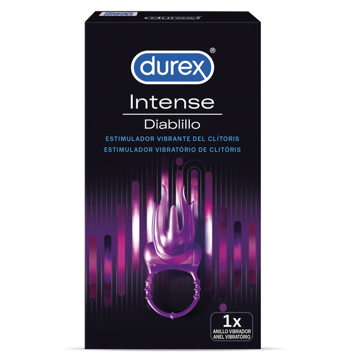 Durex - inel Intense Diablillo cu vibratii