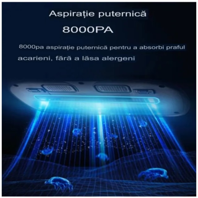 Aparat pentru indepartarea acarienilor, sterilizare cu ultraviolete