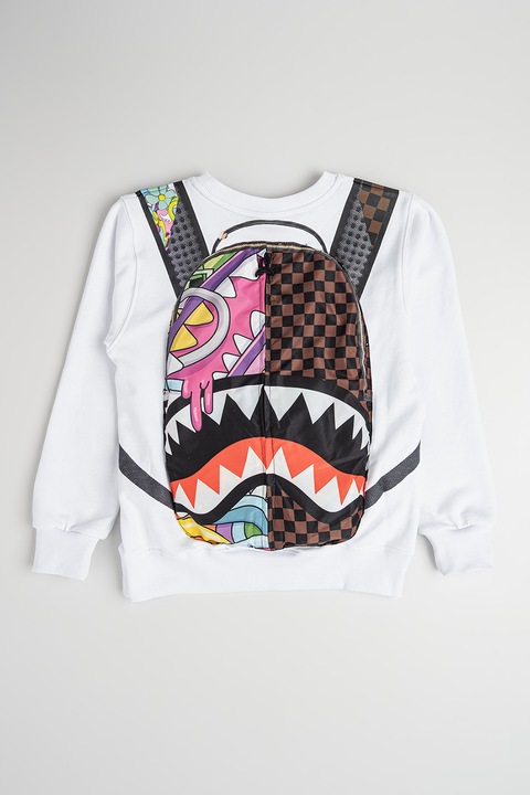 Sprayground, Суитшърт Lucid Dreams Limited Edition и худи, Червен/Избеляло черно/Бял