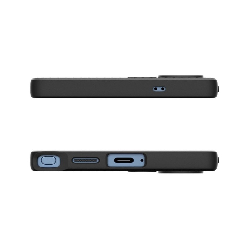 Husa Spate Spigen Liquid Air Compatibila Cu Samsung Galaxy S25 Ultra, Materiale Premium, Rezistenta La Socuri, Silicon, Negru