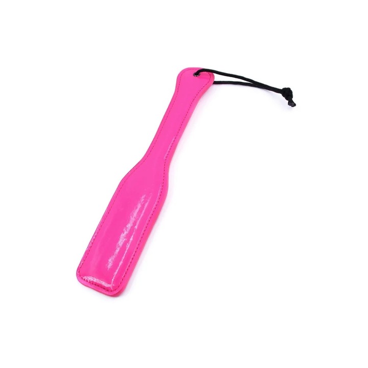 Paleta NS Novelties Electra, Roz, piele sintetica cu captuseala neopren, 47 cm - Accesoriu ideal pentru jocuri erotice si supunere