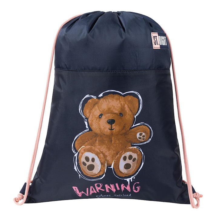 Sac Sport, Colectia St Right - Teddy Bear SO01 43x34cm