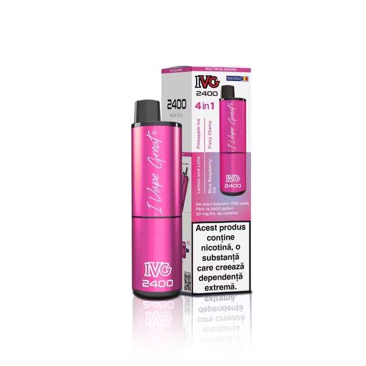 Tigara electronica IVG 2400 Editie 4 in 1 multi aroma special edition, 2400 pufuri