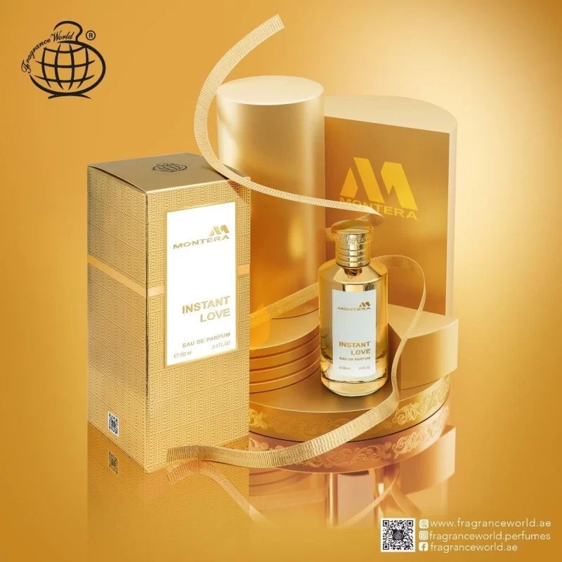 Apa de Parfum Montera Instant Love, Fragrance World, Unisex, 100