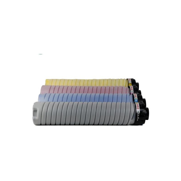 Set de 4 Tonere RIPR9100 Negru, 58000 Pagini, Albastru, Rosu, Galben, 48000 Pagini Compatibile Ricoh Pro C9100, Lanier C9110 -1352G Ricoh 828380
