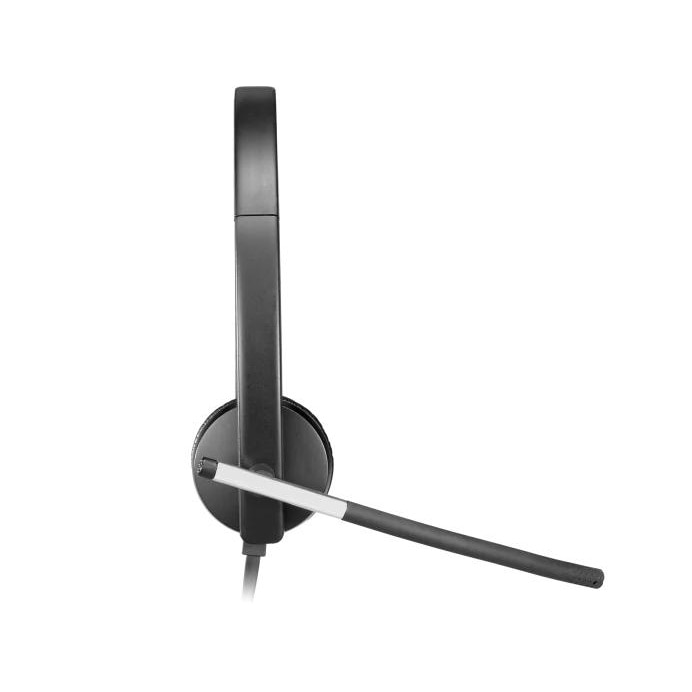 Casti cu fir cu microfon mono Logitech H650E USB
