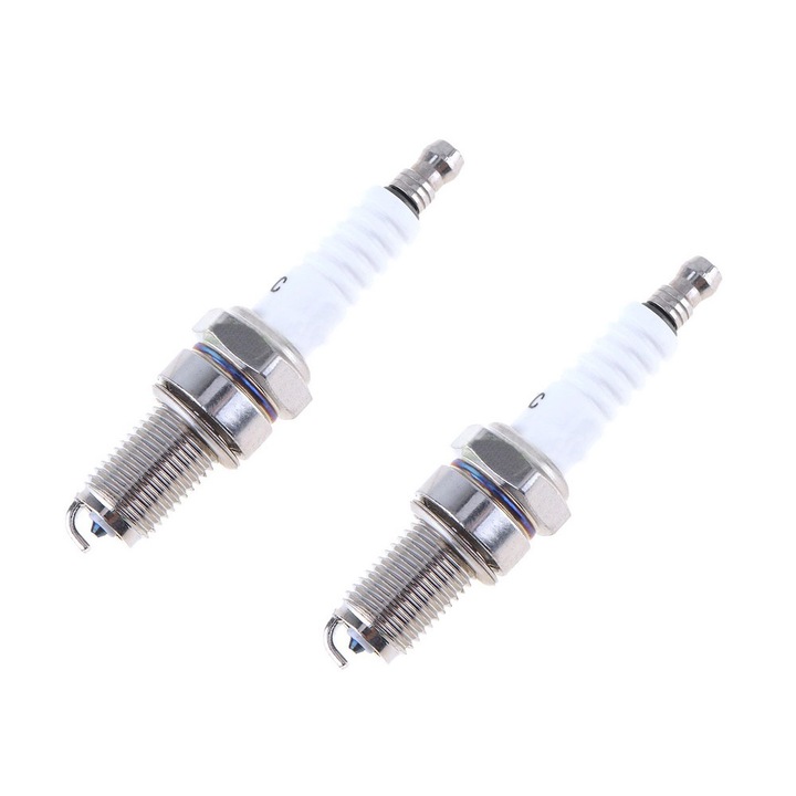 Bujie D8TC x 2 pentru Dirt Bike, Quad, ATV, Motocicleta, Scooter, Roller, Kart