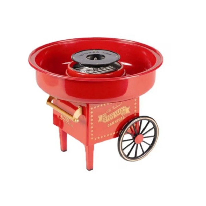 Уред за захарен памук, ретро дизайн, 500w, coshop®