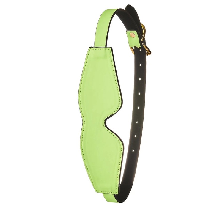 Dreamtoys Radiant szemmaszk, foszforeszkáló zöld, állítható, puha béléssel, univerzális méret