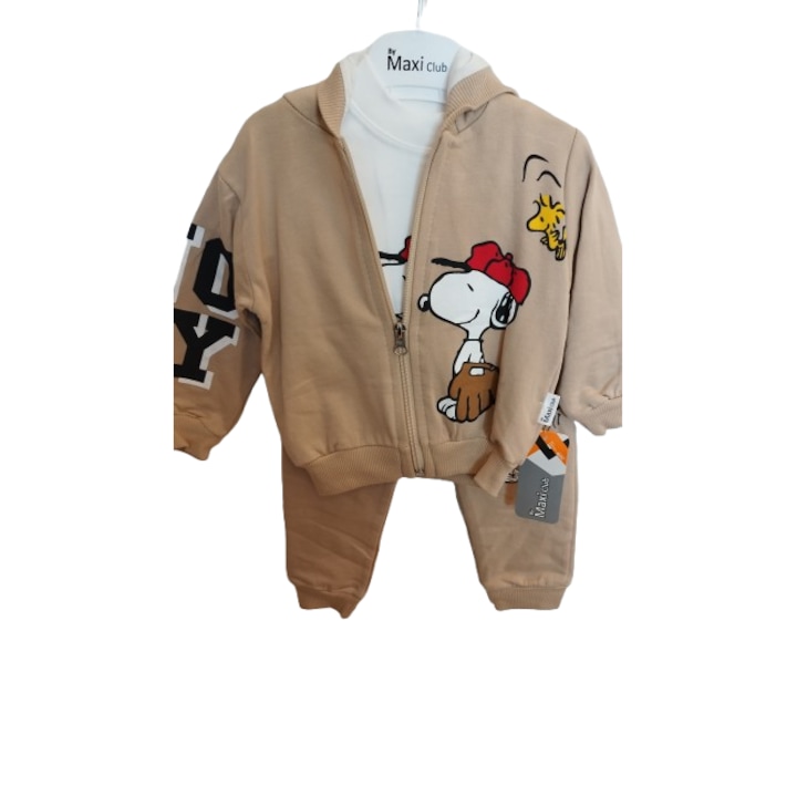 Детски комплект Snoopy, за, сантиметри, Бял/Бежов