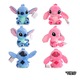 Set 2 Jucarii De Plus Virtual Trend® - 23 cm, Personaj din Lilo&Stitch, Albastru/Roz