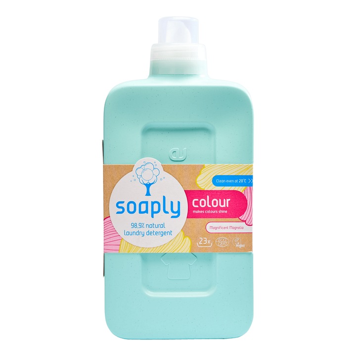 Detergent rufe colorate SOAPLY, 1L, 23 spalari