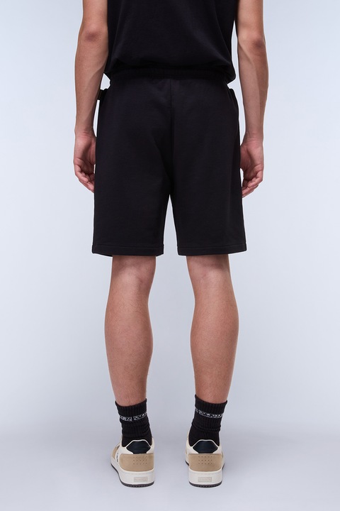 Napapijri, Памучно спортни бермуди Gori, Черен