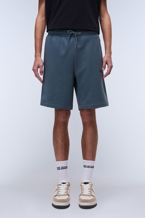 Napapijri, Памучно спортни бермуди Gori, Пастелносин