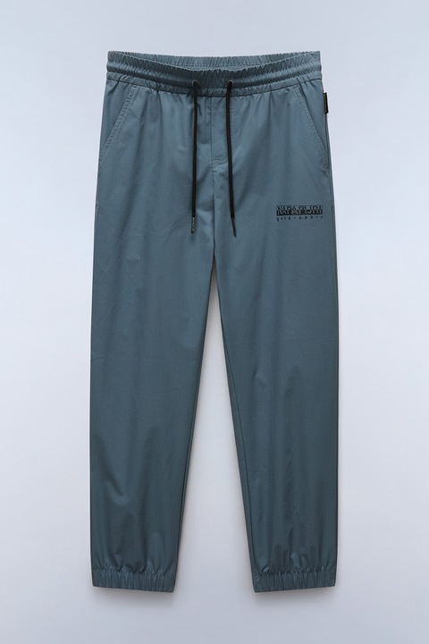 Napapijri, Marem húzózsinóros jogger nadrág, Olajkék