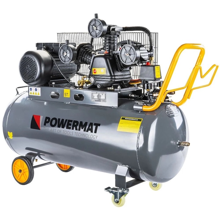 Compresor aer comprimat 150L 230V 650L min 3 cilindri PM1305 (PM-KO-150T-230V)
