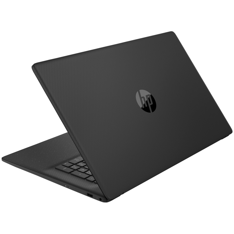Laptop HP 17-cn3002nq cu procesor Intel® Core™ i7-1355U pana la 5.0GHz, 17.3'', Full HD, IPS, 16GB DDR4 RAM, 1TB SSD, Intel® Iris® Xe, Free DOS, Black