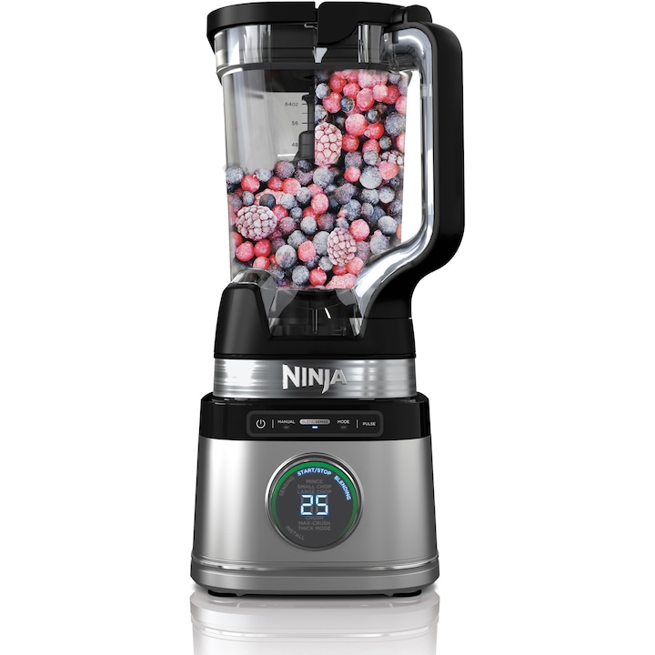 Blender Ninja Detect Power Pro TB201EU, 14 programe, functie detect, 1200W, capacitate 2.1L , negru