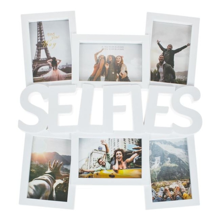 3D képkeret Alba Selfies Casa Shop® 6 képhez 40x45cm