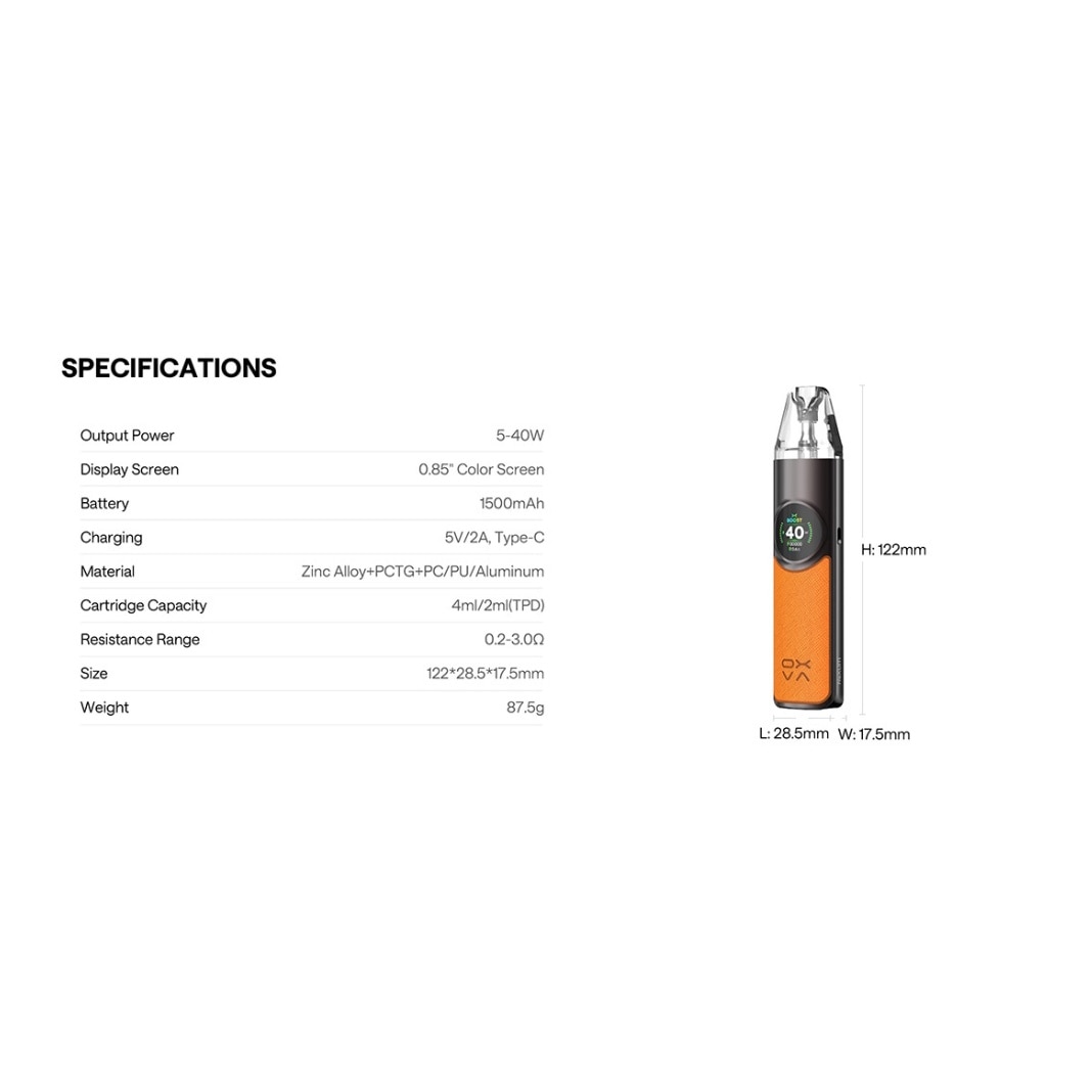 Kit Tigara Electronica OXVA NeXLIM 4ml, 1500 mAh, 40 w - Dark Gray - eMAG.ro