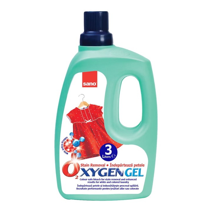 Гел препарат за премахване на петна Sano Oxygen 3L