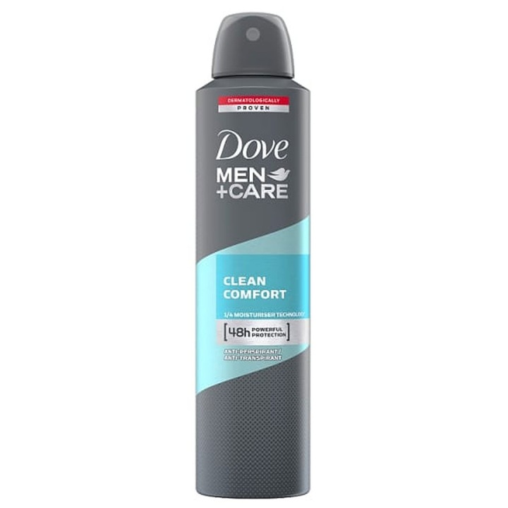 Antiperspirant Deo Dove Men Care Clean Comfort 250ml