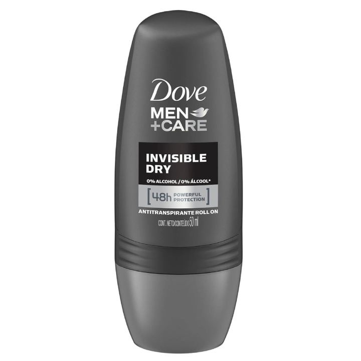 Antiperspirant Roll On Dove Men Invisible Dry 50ml