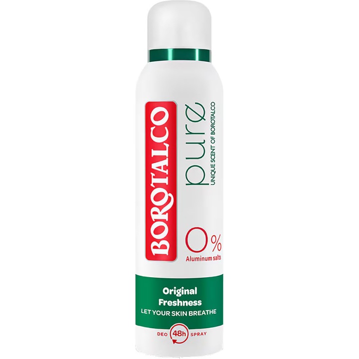 Antiperspirant Deo Borotalco Pure Original Freshness 150ml