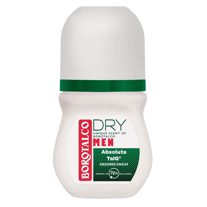 Deo Roll On Borotalco Men Dry Original 50ml