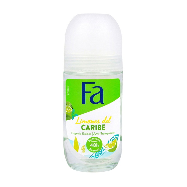 Antiperspirant Rollon Fa Limones Del Caribe 50 ml