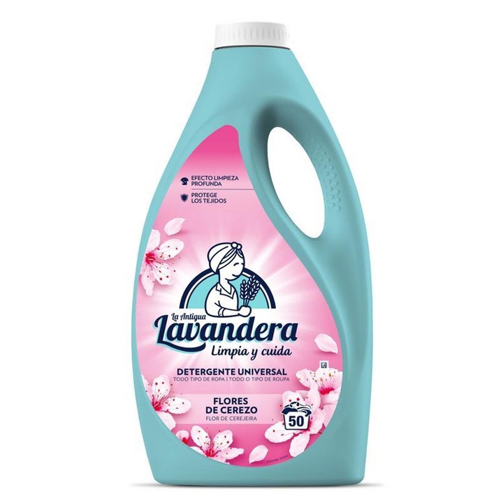 Lavandera Flores de Cerezo folyékony mosószer 50 mosás 2,5 liter